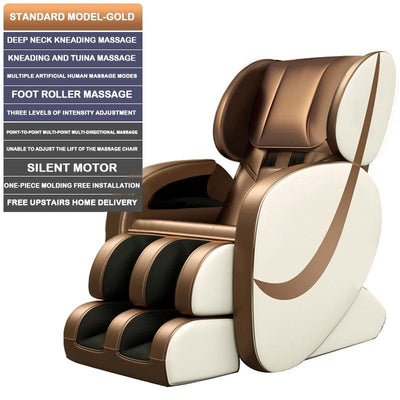 Mingrentang Massage Chair Fully Automatic Multifunctional 8D (Red)SL-200 150X97x74CM-1 Year Warranty