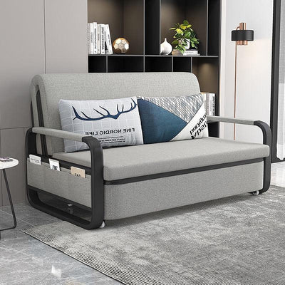 MH Foldable Sofa Bed Home Multifunctional Living Room Fabric Sofa With Storage Retractable Sofa Bed