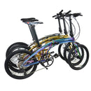 Kosda Ksd-8 Foldable Bicycle 20 Inch 8 Speed Folding Bike Aluminum Alloy Double Disc Brake Bike