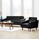 living pull American Stock room bedroom up5-25 buckle leather Day sofa Nordic small office single