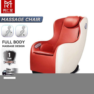 Mingrentang Massage Chair Dual Manipulator Dual Power Massage (Red)RH-5008 94X86x64CM