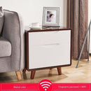 Household Small Bedside Table Invisible Fingerprint Password Safe Anti-theft All-steel Wifi Fixed