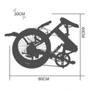 Hito 20 inch disc brake folding bike mountain bike shockproof male and female variable speed student