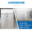 Kitchen Integrated Stainless Steel Cabinet Laundry Pool Balcony Household Sink with Platform Dish