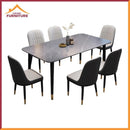 SEVEN Nordic Rock Board Dining Table Economical Small Apartment Light Luxury Home Small Table Modern