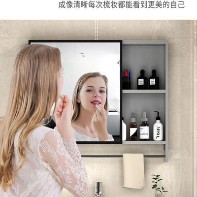 LAL Bathroom Cabinet With Mirror Cabinet Ceramic Basin Bathroom Vanity Cabinet Toilet Luxury Basin