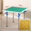 Folding Mahjong Table Multifunctional Table Chess And Card Dual Purpose Stainless Steel Leg Folding