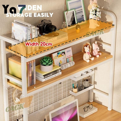 Office Desktop Organisers Desk Book Shelf Small Shelf Household Storage Rack Stationery Holder With