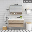 Kohler Solid Wood Wash Basin Mirror Cabinet Combination Water-Proof Hanging Bathroom Cabinet Modern