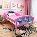 Disney Simple Plastic Children's Bed Girl Princess Bed Boy With Guardrail Toddler Single Bed Cartoon