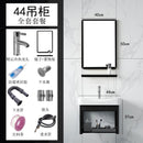 Family Small Toilet Basin Cabinet Combination Wall Mounted Ceramic Washstand Mini Balcony Simple