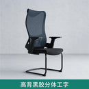 Desiny Office Chair High Back Ergonomic Chair Fixed Handle Study Chair