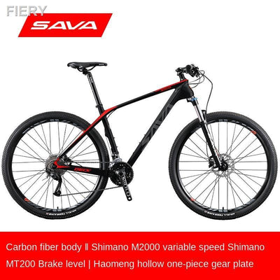 SAVA Carbon Fiber Mountain Men S And Women 27-speed Shimano Shift Brake Road Bike