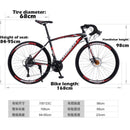 700C Road Bike Ultra-lightweight Adult Bicycle Variable Speed Racing Bicycle