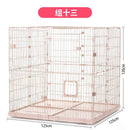 Boussac Assembly Chuangyi Free Cat Cage Plus Large Space Pet Shop Multi Cat Splicing Combination Pet