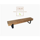 Nordic Solid Wood Bench, Household Log Tv Cabinet, Simple and Modern Shoe Changing Stool, Creative