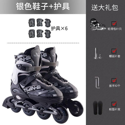 Zero Roller Skates Adult Adjustable Roller Skates Professional Inline Skating