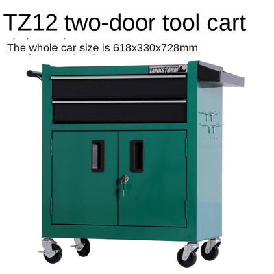 🎉Ready Stock🎉 Tank storm car repair hand tool box household multifunctional tool cabinet large