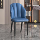 Light Luxury Dining Chair Nordic Back Chair Simple Chair Household Soft Bag Makeup Stool Ergonomic