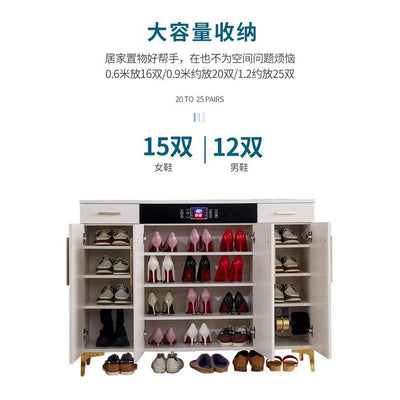 Luxury Shoe Light Cabinet Smart Shoe Cabinet Disinfection Intelligent Shoe Cabinet Deodorization