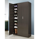 Shoe Cabinet Household Door Large Capacity Space-saving Solid Wood Special Price Economical