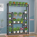 Indoor Screen Partition Living Room Xuanguan Green Flower Pot Rack Iron Floor-to-ceiling Multi-layer