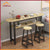 SEVEN Wall Bar Table Home Simple Bar Partition High Table Milk Tea Shop Dining Table