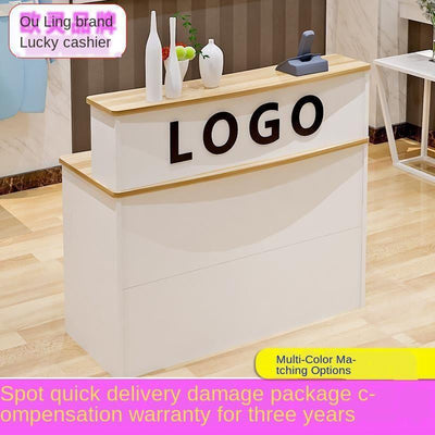 Clothing Shop Cash Register Bar Counter Table Beauty Salon Front Hotel Barber Shop Simple Modern