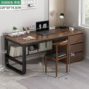 Computer Desk With Drawer Storage Writing Table For Home Office Study Desk Chair Set Solid Wood Desk