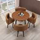 Nordic Simple Table Chair Combination Reception Table Conference Room Office Leisure Small Round