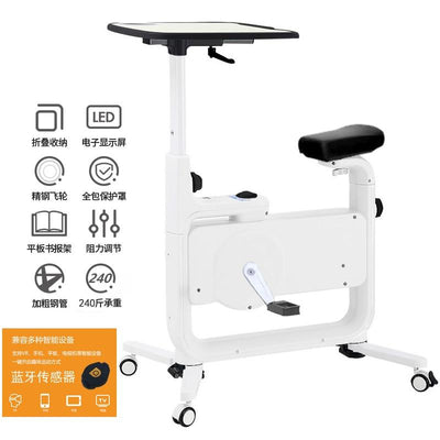 TKT Foldable Indoor Stationary Bike Spin Bike Indoor Cycling Home Exercise Bike Magnetic Control