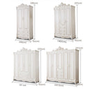 Wardrobe Sliding Door European Style Bedroom Wardrobe Sliding Door 2/3/4 Doors Wardrobe