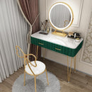 SEVEN Kiwifruit Nordic Dressing Table Bedroom Modern Simple Net Red Ins Style Marble Dressing Table