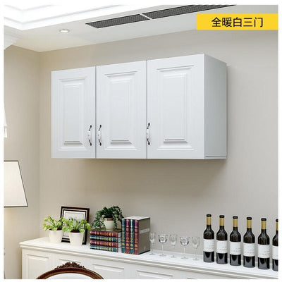 2020 Simple Balcony Solid Wood Hanging Cabinet Kitchen Wall Cabinet Wall Cabinet Wall Cabinet Wall