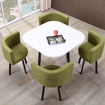 Nordic Simple Table Chair Combination Reception Table Conference Room Office Leisure Small Round