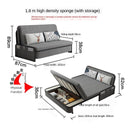 Foldable Sofa Bed Small Apartment Living Room Multi-functional Dual-use 1.5 M Wide Double Economical