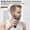 Groin Balls Trimmer Private Shaver for Man Wireless Electric Shaver Replaceable Ceramic Blades