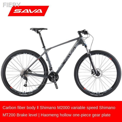 SAVA Carbon Fiber Mountain Men S And Women 27-speed Shimano Shift Brake Road Bike