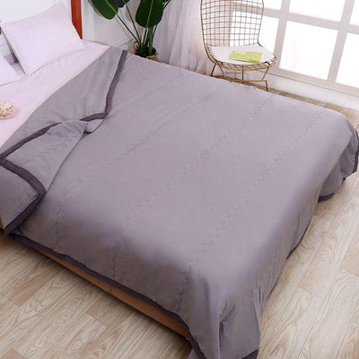 COTTON BLANKET QUILT SOFT COMFORTER KING SIZES 200*230cm WASHABLED COTTON QUILT SELIMUT SINGLE SIZE