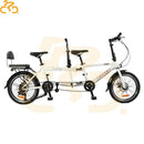 Father and Son Double Bike Folding Couple Tour Two People Riding Parent-child Three-person Bicycle