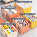 Stackable Storage Box Household Foldable Storage Cabinet Clothes Sorting Box Plastic Wardrobe Toy