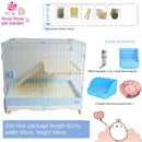 Extra Large Rabbit Cage Double-layer Type Medium Villa Dutch Hamster Cage