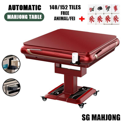 Singapore Automatic Mahjong Machine Table Electric Folding Mahjong Table (Silent Technology Silent