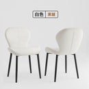 Dining Chair Waterproof Pu/Leather Dining Chair Living Room Leisure Chair Modern Backrest Chair