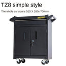 🎉Ready Stock🎉 Tank storm car repair hand tool box household multifunctional tool cabinet large