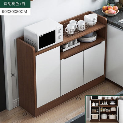 Sideboard Cabinet Modern Simple Kitchen Cabinet Narrow Living Room Storage Cabinet