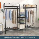 Kinbolee Clothes Rack Stainless Steel Clothes Organizer Stable Clothes Hanging Stand Multifunction