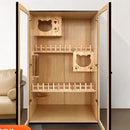 Cat Cage Solid Wood Cat Nest Cat Cage Villa Cat Cabinet Four Seasons General Apartment Luxury Cat