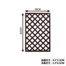 Garden Fence Anticorrosive Wood Fence Outdoor Garden Fence Climbing Flower Rack