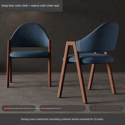 Nordic Backrest Computer Simple Modern Lazy Student Makeup Leisure Iron Home Dining Chair